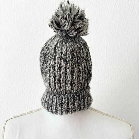 ACCESSORIZE Bonnet Gris avec Paillettes