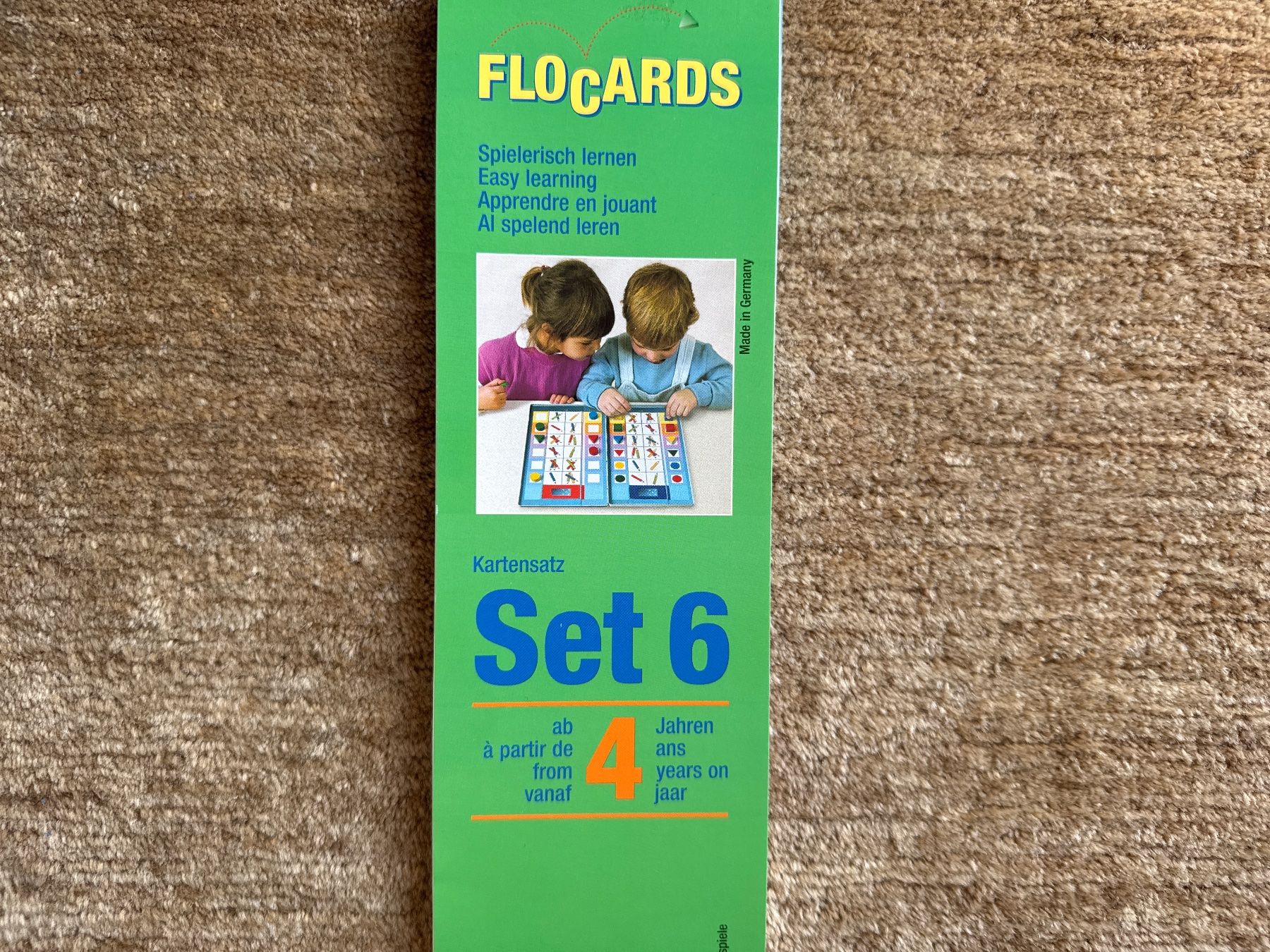Giochi: Flocards  Set 6 -- ohne Schachtel – Usato da Aarau venduto da Kilauea