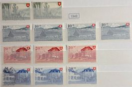Timbres suisses 1948