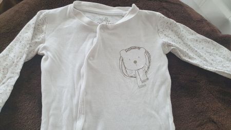 Pyjama mit Bärmotiv - 74/80 (neuwertig)