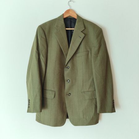 BURBERRY 100% Wool Tweed Jacke Sakko Jacket Blazer Gr.50