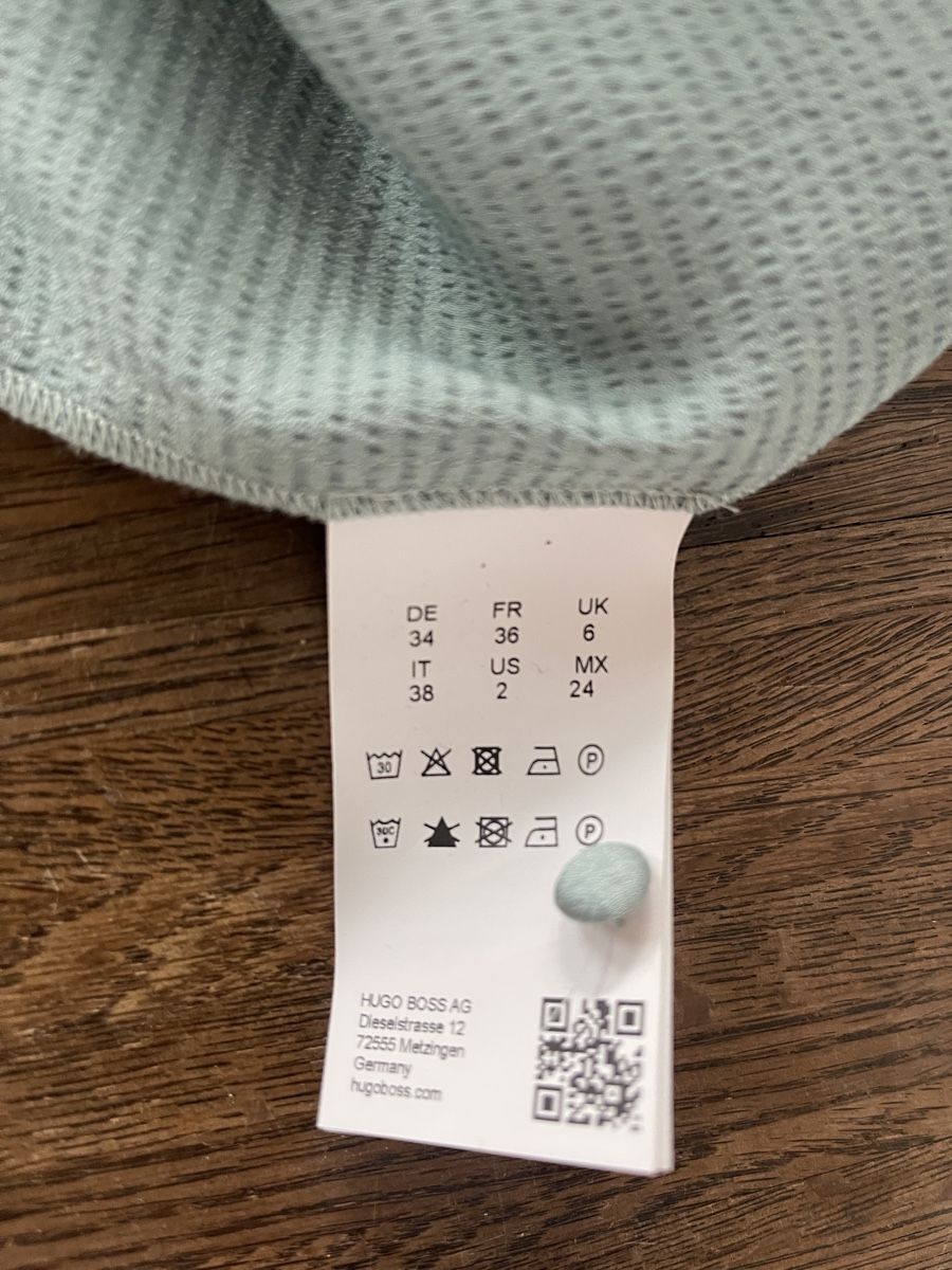 Vestiti: HUGO BOSS Kleid, Gr. 34, mintgrün – Usato da Untersiggenthal venduto da Marent0611 8