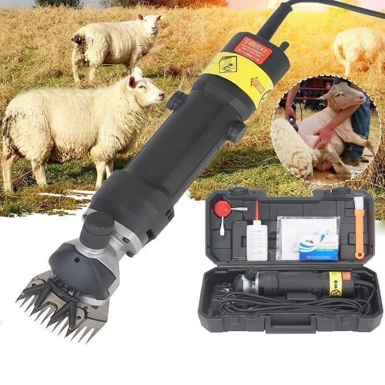 Schafschere, Elektrische Schermaschine, 350 W, 6-Gang-Schermaschine