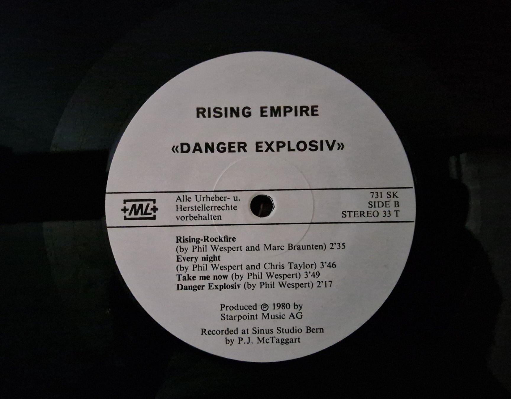 Dischi in vinile: Rising Empire LP – Danger Explosiv – Usato da Root venduto da atelier22 2
