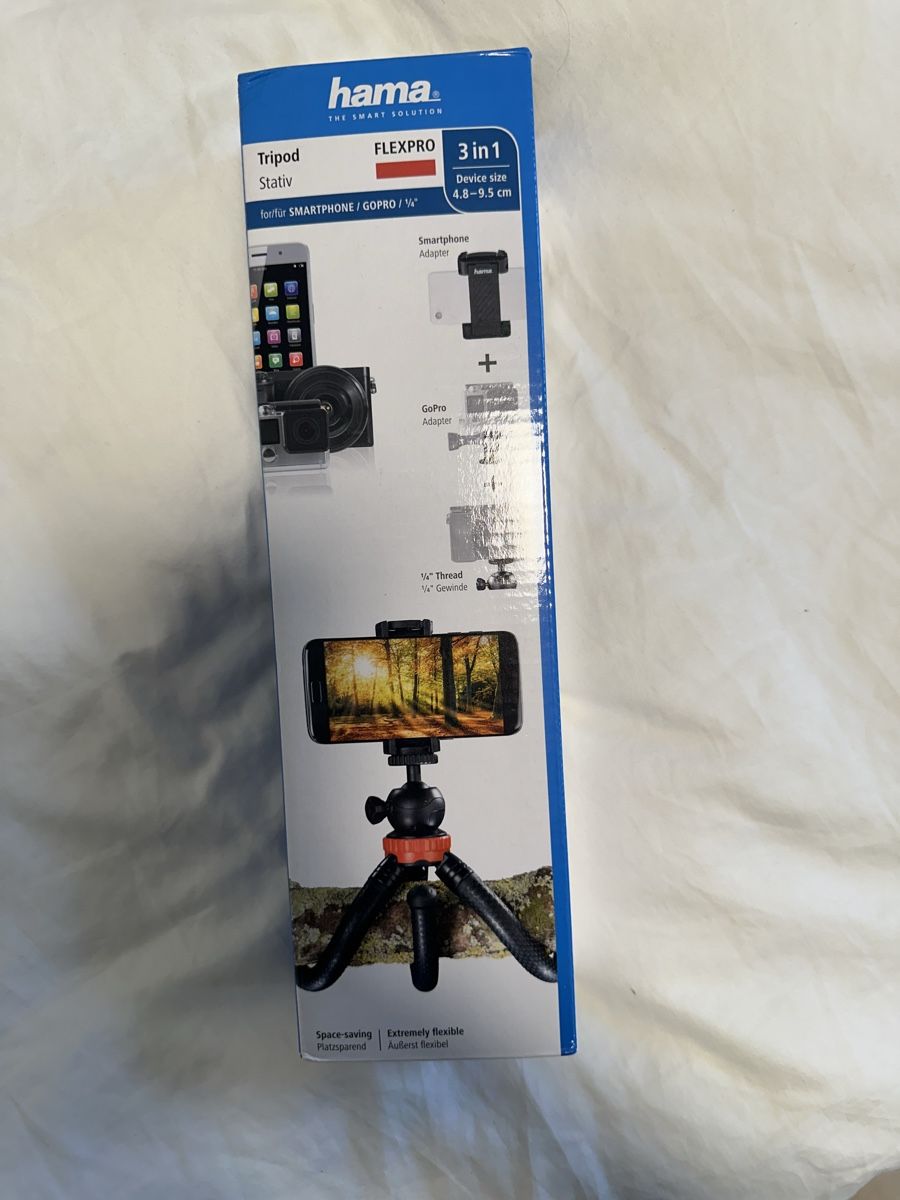 Hama Wandhalterungen: Hama Tripod Stativ Flexpro NEU (originalverpackt)! – Neu und originalverpackt aus Dübendorf von nat_h9wg