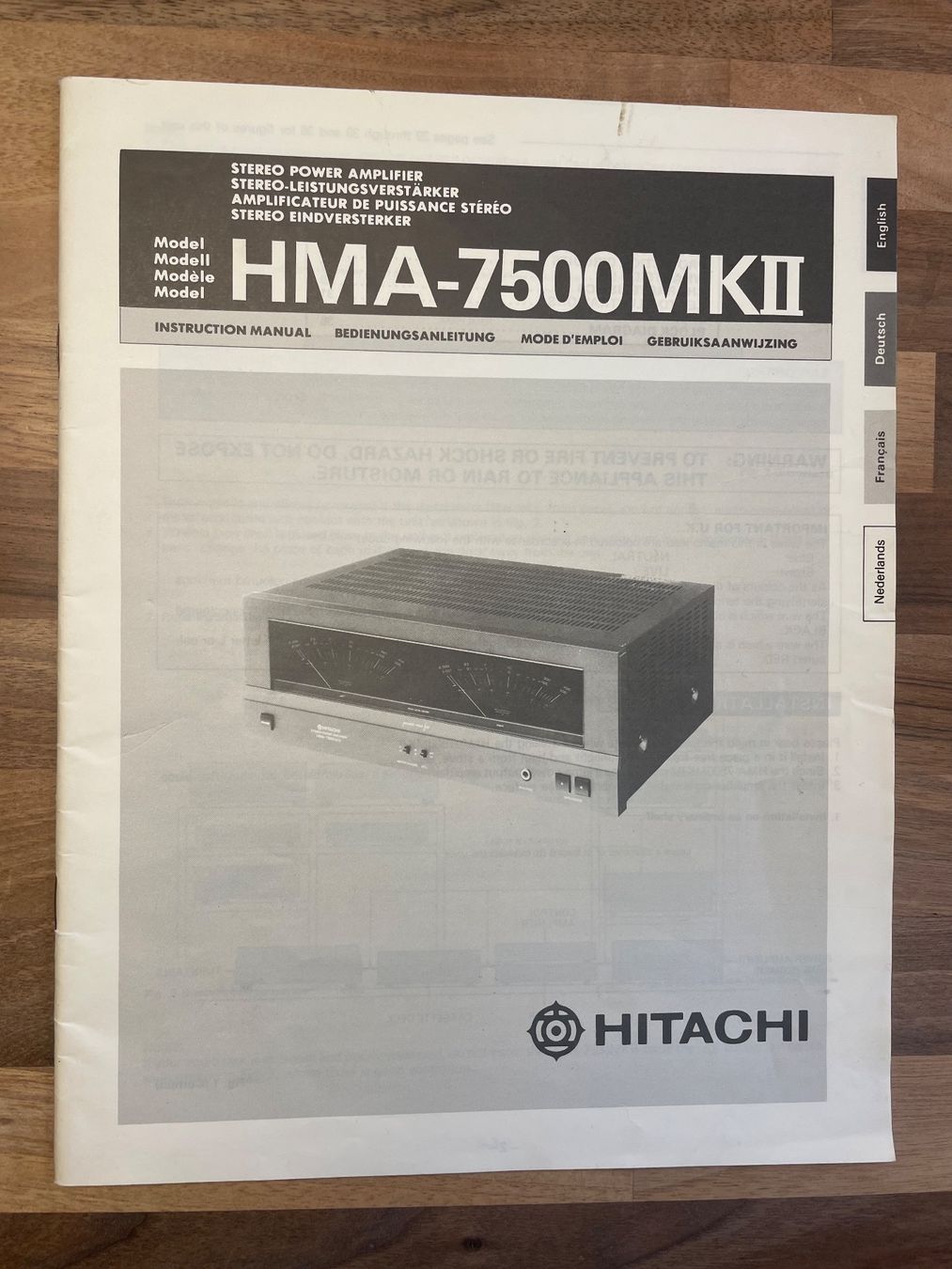 Hitachi Amplificatori: HITACHI Vor-Endstufe 7500 MK II – Usato da Rupperswil venduto da Abcsale 4