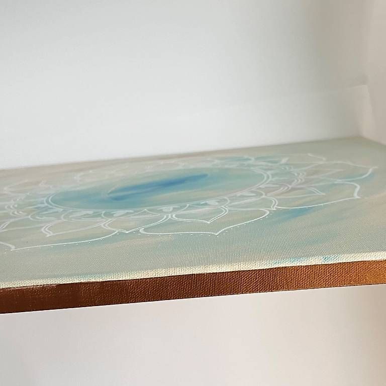 Dipinti: 60x60cm Bild Mandala "Lifeforce" – Nuovo e nell'imballaggio originale da Urdorf venduto da manuela4 2