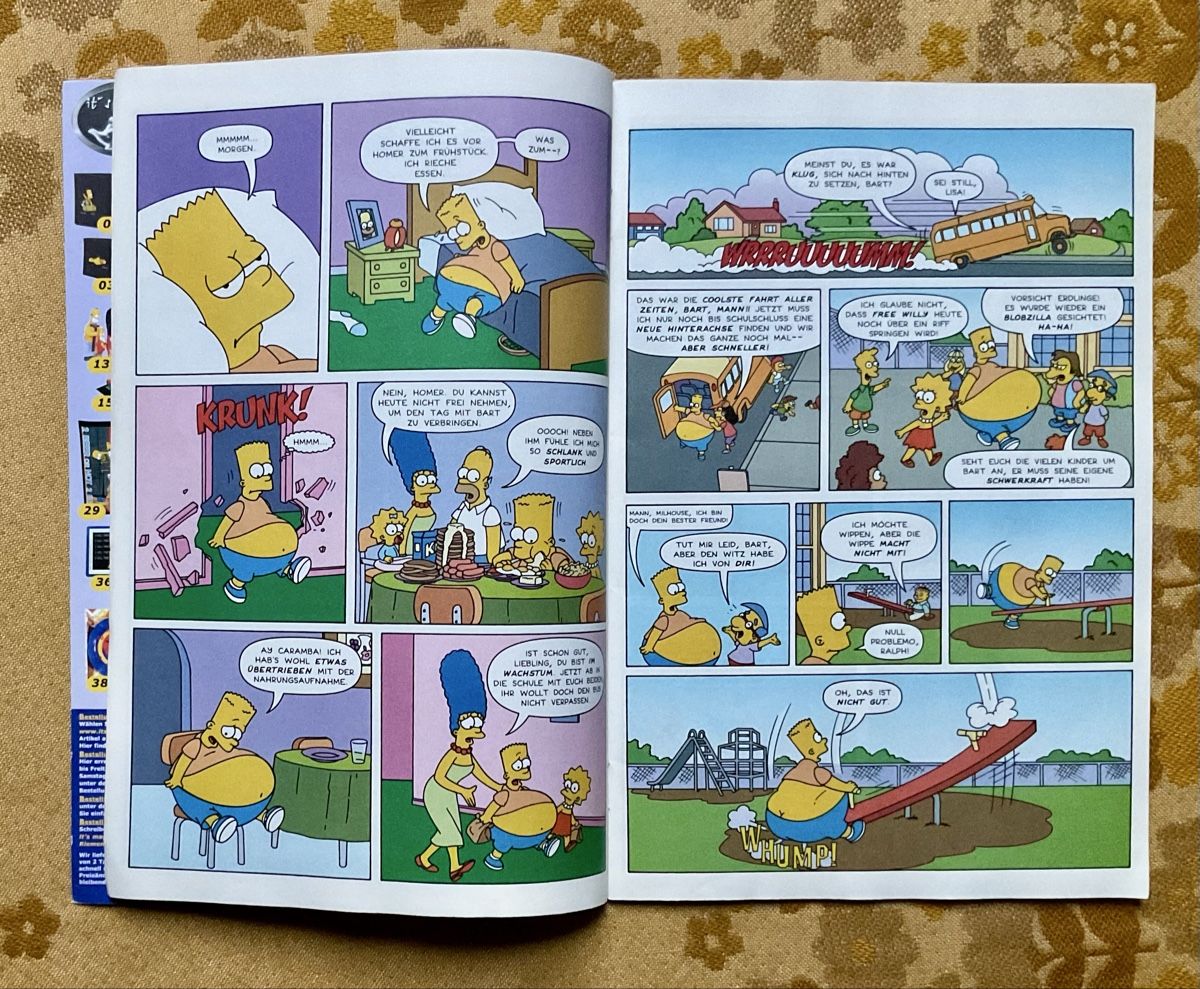BD: Bart Simpson Heft Nr 1 von 2001 – D'occasion à Endingen par nathan05 2