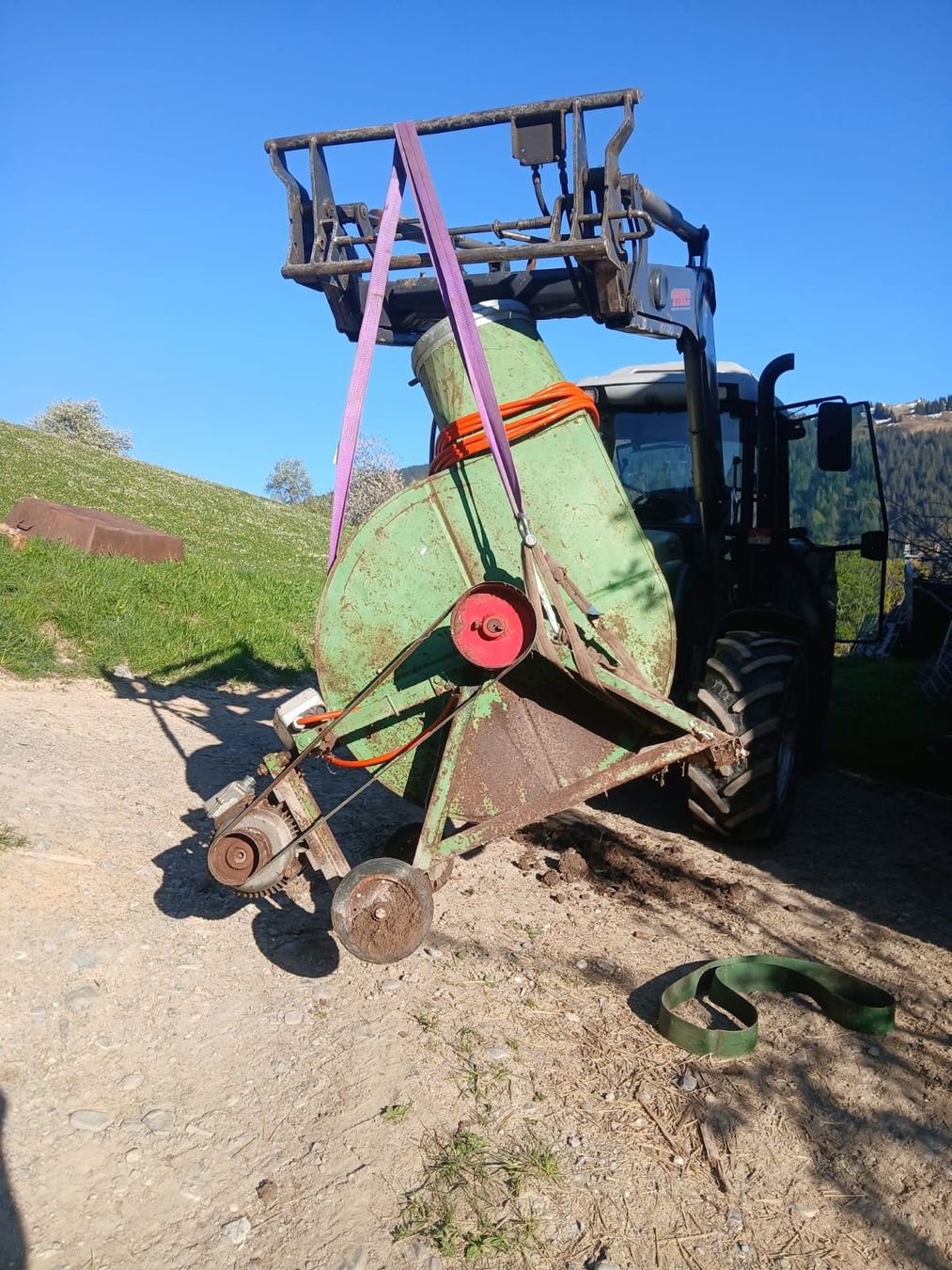 Tutte le macchine: Heugebläse elektrisch – Difettoso da Azmoos venduto da Man_zi1 2