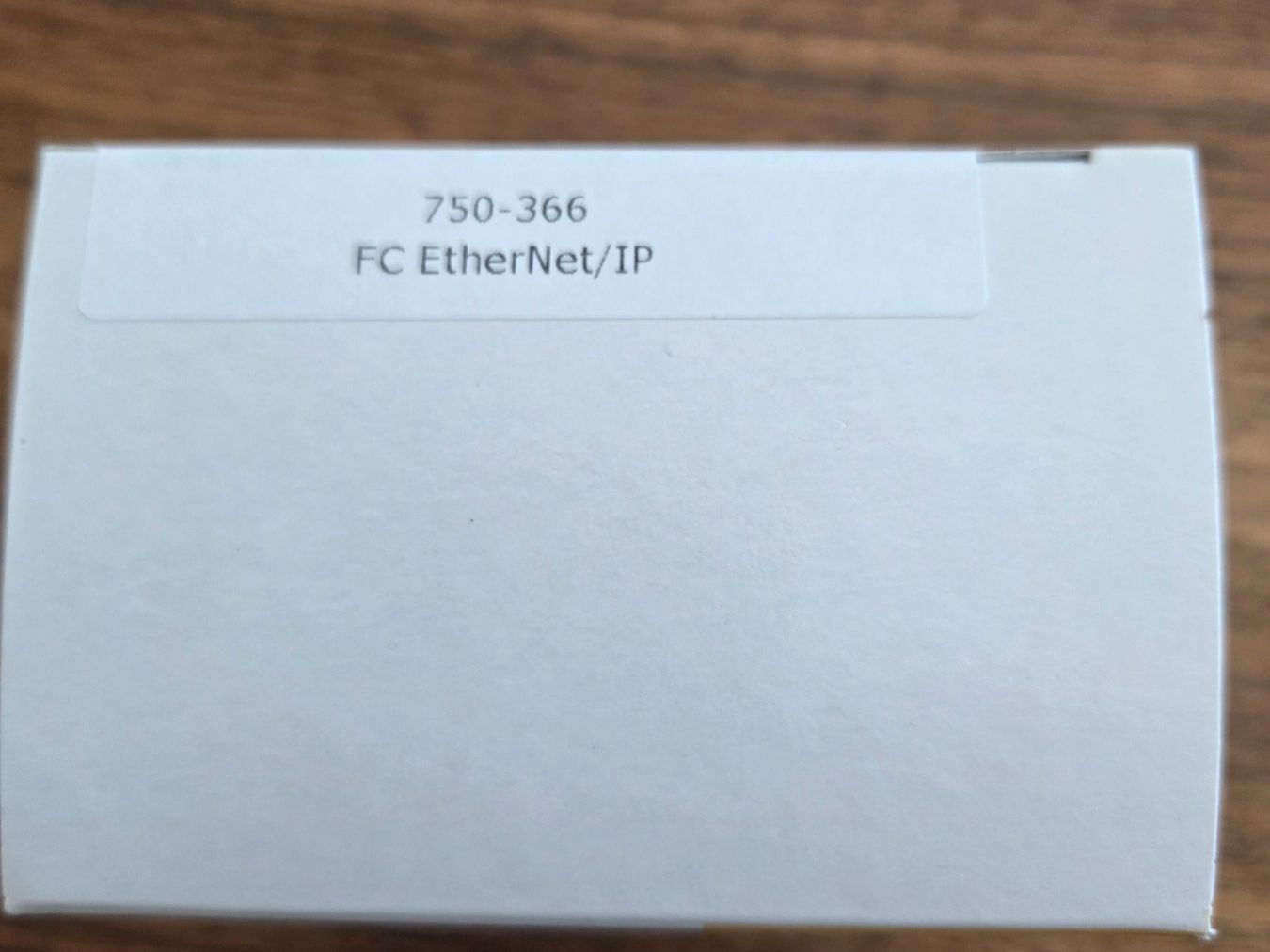 Wago Componenti elettronici: WAGO 750-366 Feldbuskoppler EtherNet/IP – Usato da Rheinau venduto da Rhybuck 1