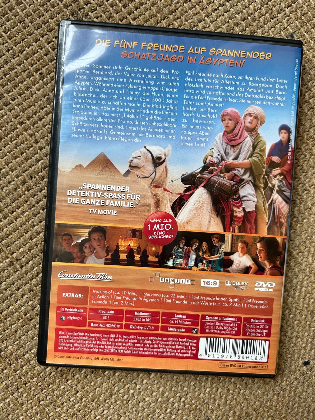 Tutti i DVDs: Spielfilm DVD Sammlung Kinder – Usato da Zürich venduto da Kascha.B. 4