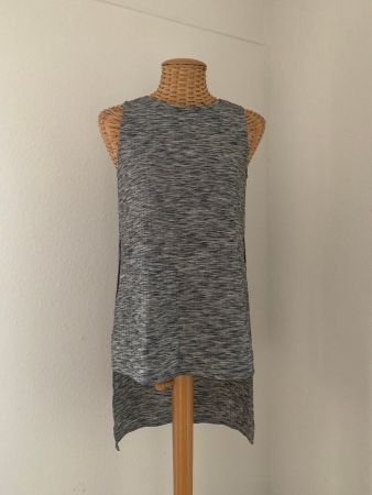 Kleidchen grau meliert - XS