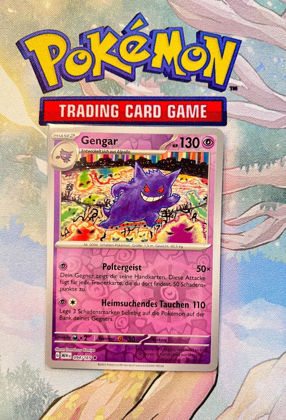 Karten: Gengar Reverse Holo (Deck 151) 094/165 – Neu (gemäss Beschreibung) aus Sempach von