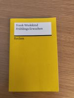 Buch Frühlings Erwachen Frank Wedekind Reclam neuwertig