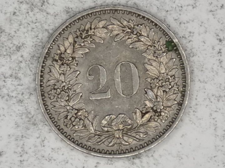 Tutti le monete: 20 rappen 1884 Seltene Erhaltung – Usato da Bure venduto da chap981 1