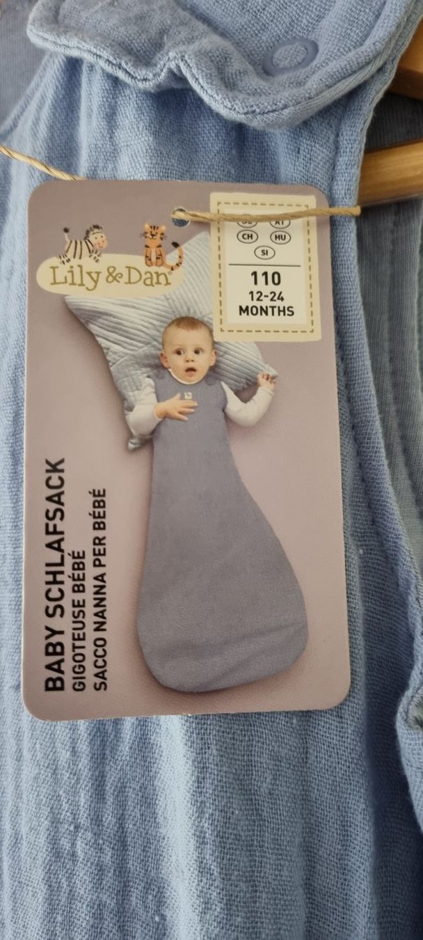Lilly&Dan Musselin Sommerschlafsack, Grsse 110, Neu! (Neu (gemss  Beschreibung)) in egliswil fr CHF 7  nur Abholung auf Ricardo kaufen