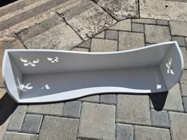 Wandregal weiss Schmetterling Motiv Dekoration Kinderzimm...