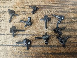 lego 30035 lot de 10 pièces Black Minifigure, Utensil Space