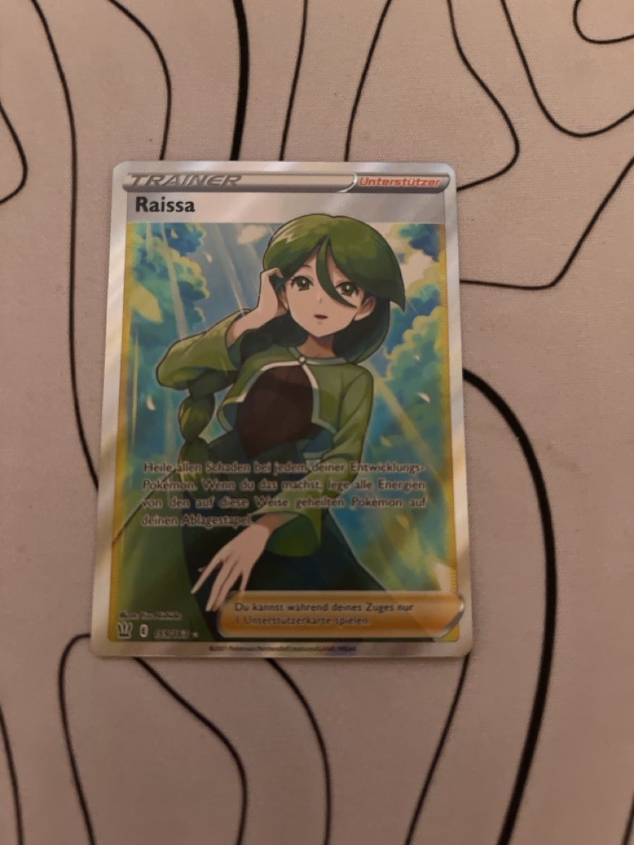 Pokémon Carte collezionabili: Raissa – Nuovo (secondo la descrizione) da Rüti ZH venduto da san_d7tx