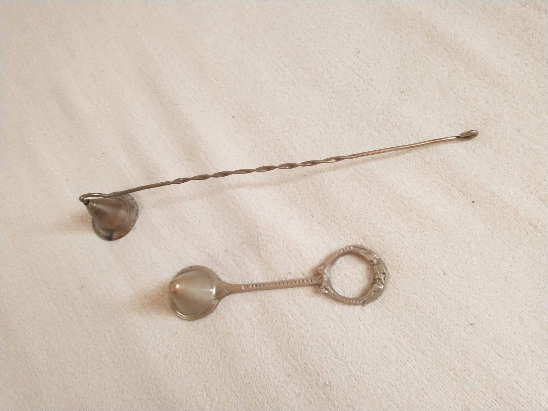 Portacandele: Kerzenlöscher Set, Vintage Messing – Usato da Löhningen venduto da Chimae67 4