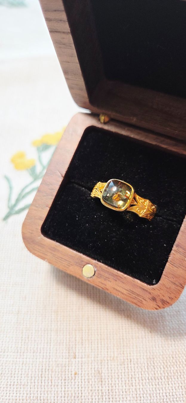 Anelli: NEW - S925 Citrine Ring (Adjustable) – Nuovo (secondo la descrizione) da Zürich venduto da cin_wcf6 2