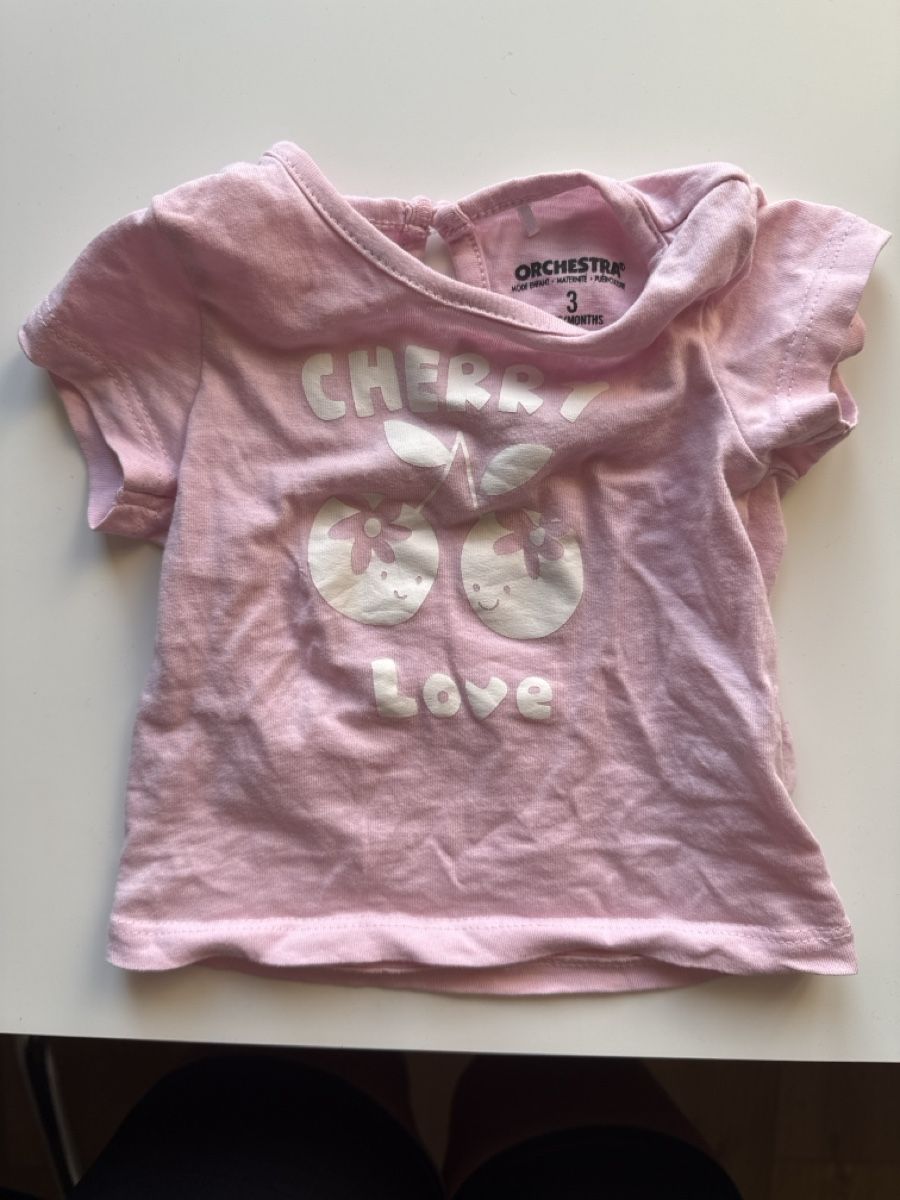 Camicette, T-shirt & Top: Lot de 3 T-shirts bébé taille 3 mois – Nuovo (secondo la descrizione) da Saulcy venduto da lanah31 1