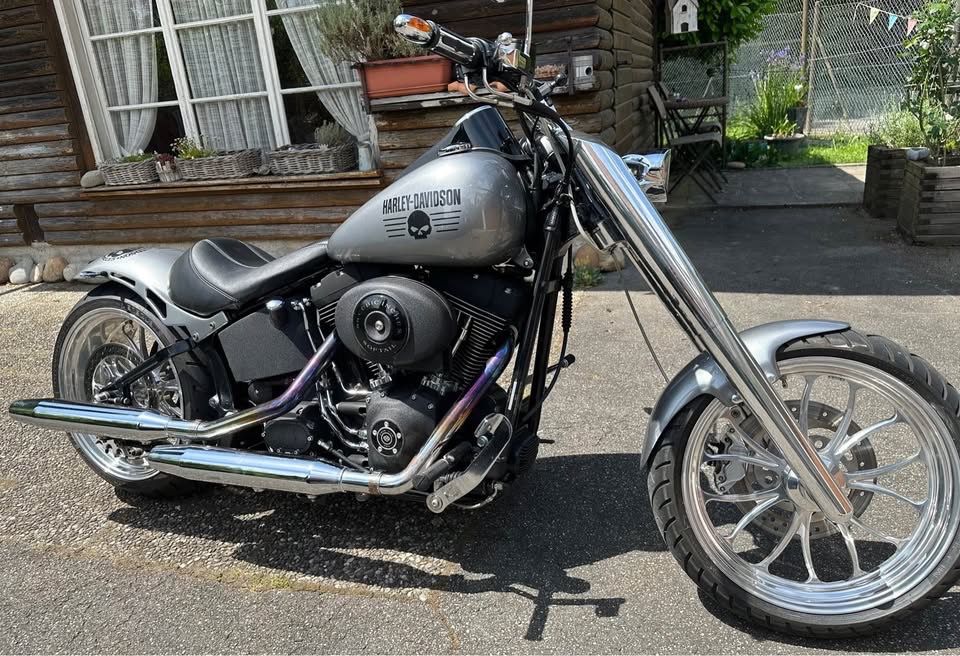 Harley-Davidson Altro: Harley Davidson FXSTB Jahrgang 2004 – Usato da Vordemwald venduto da Saeti 4