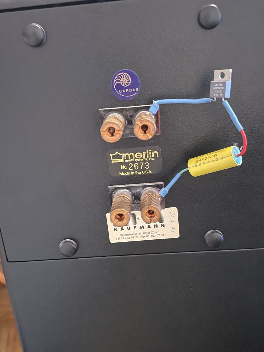 Casse acustiche: MERLIN MUSIC SYSTEMS HIGH END LAUTSPRECHER – Usato da Zürich venduto da semi16 5