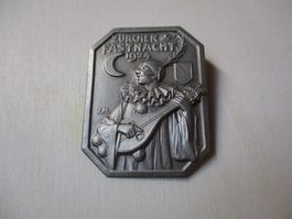 Zürcher Fastnacht Fasnacht Zürich Plakette 1924