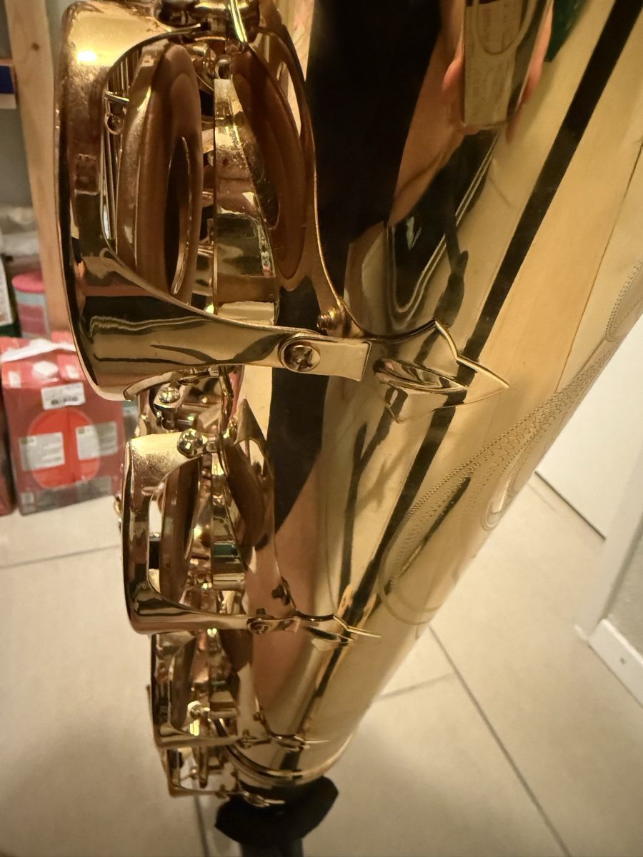Thomann Strumenti musicali: Thomann BariPRO baritone saxophone mit Zubehör – Usato da Adliswil venduto da malteof 3