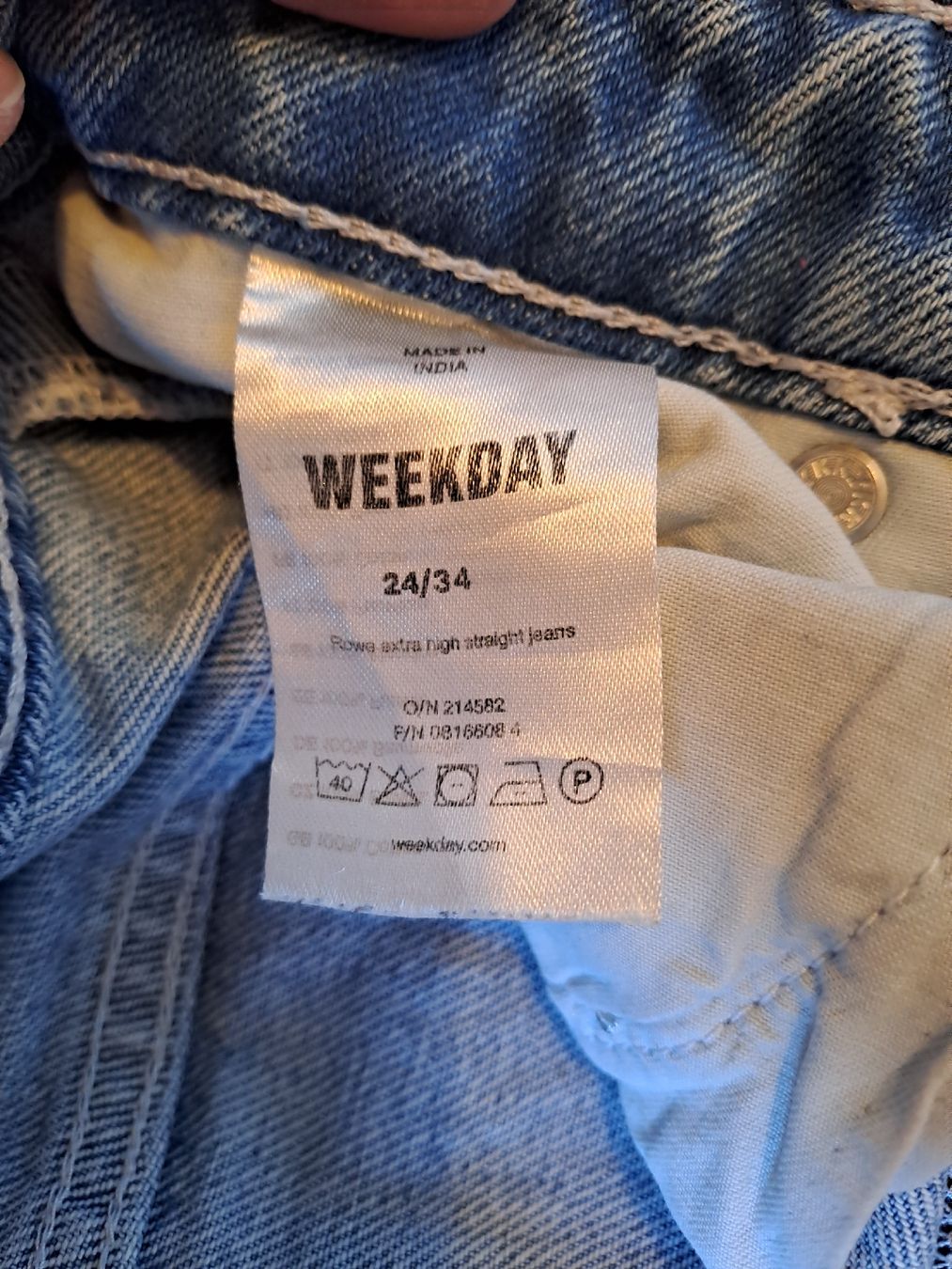 Weekday Jeans: Jeans Weekday 24/34 – Usato da Breno venduto da ann_rbw5 2