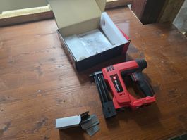 neuwertiger Einhell Akku Nagler TE-CN Solo ohne Akku ab 1.-