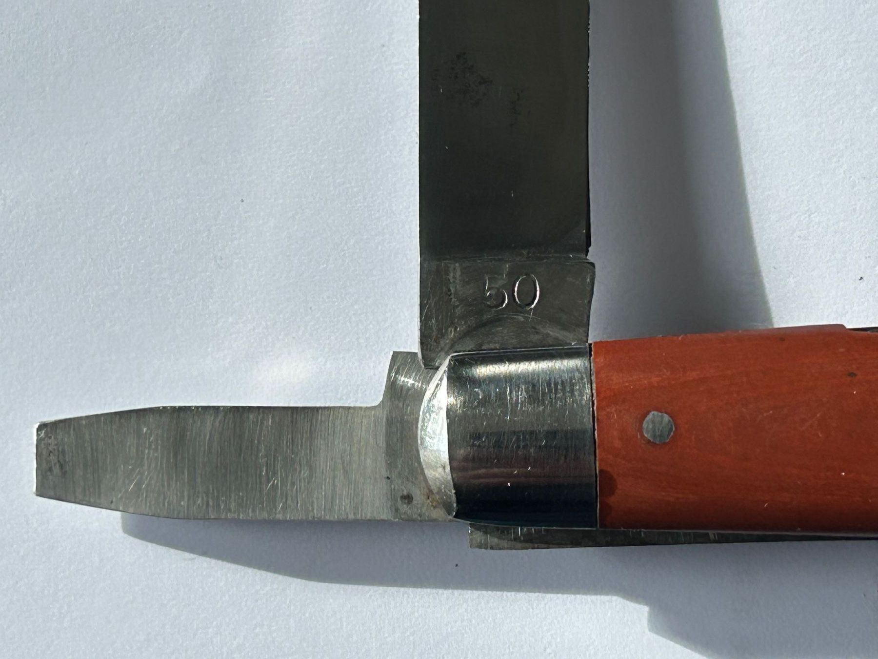 Schweizer Armee Coltelli tascabile: Militär-Sackmesser Elsene 1950 – Usato da Etzelkofen venduto da Botti50 4
