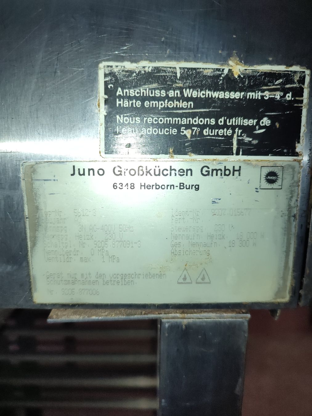 Elettrodomestici da cucina: Juno Kombi-Steamer Profigerät – Difettoso da St. Peterzell venduto da Evoli_810 6