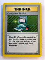 Computer Search (rare) Shadowless Base set - LP - ab 1.-