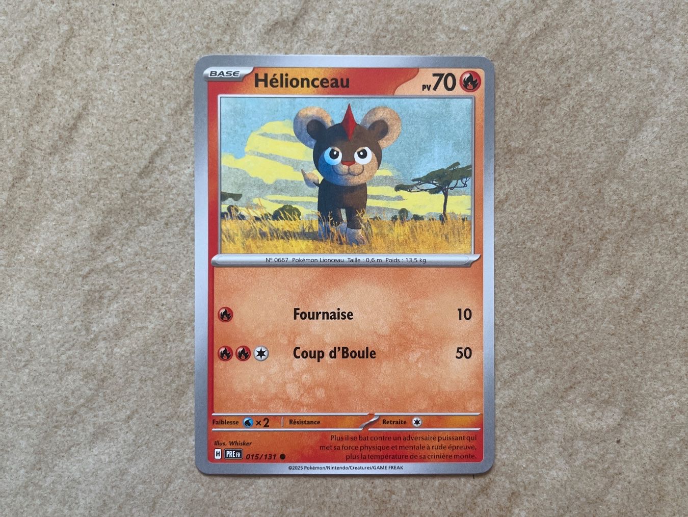 Pokémon Carte collezionabili: Carte Pokemon Hélionceau - Evolutions prismatiques - PREFR – Usato da Vernayaz venduto da Darkfrost