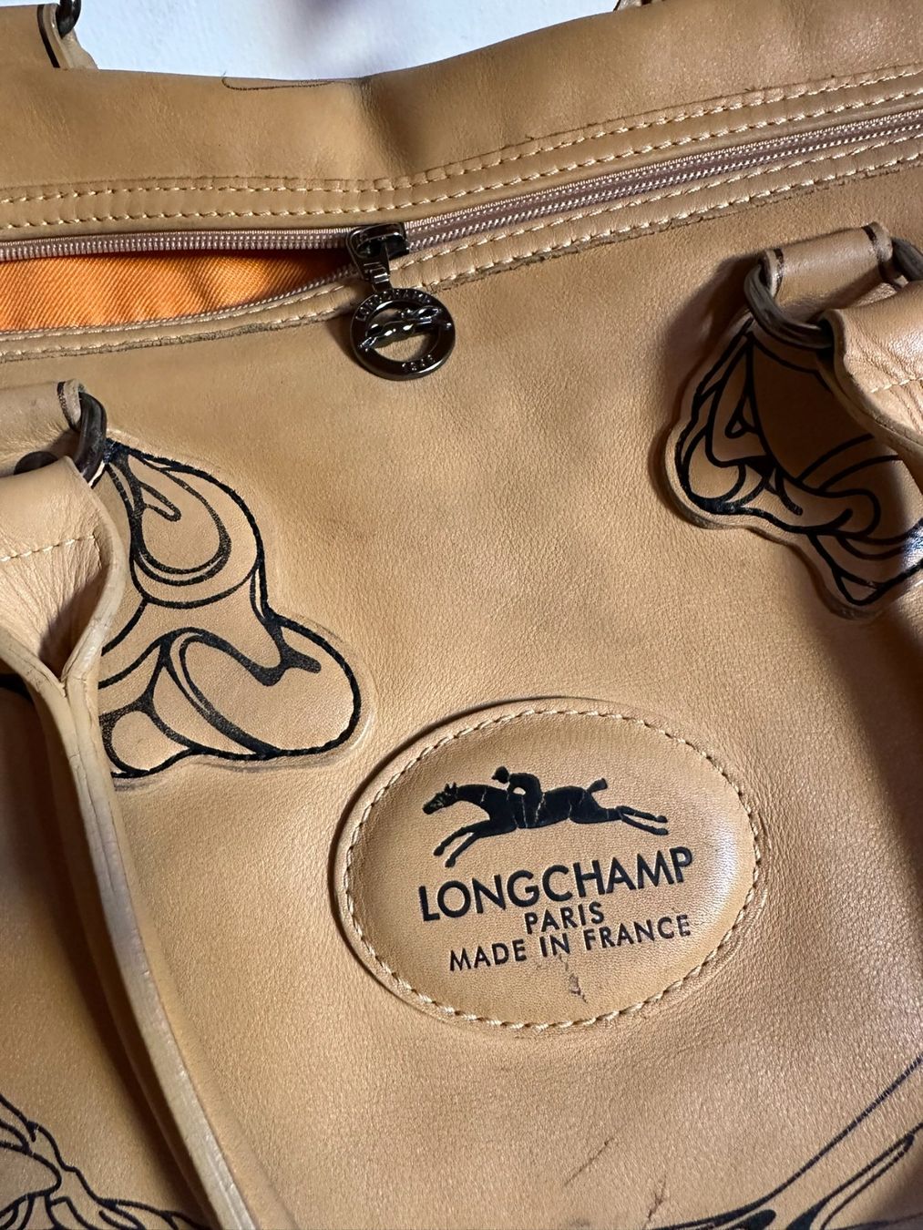 Longchamp Taschen für Damen: LONGCHAMP x Jean-Luc Moerman (Édition limitée) – Gebraucht aus Bernex von euma1976 7