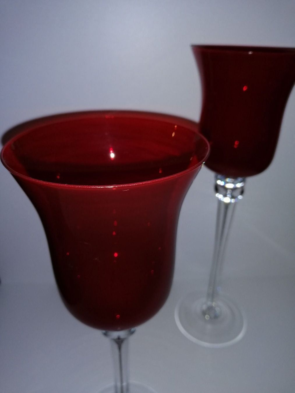 Bicchieri: Deko Gläser rot – Usato da Bellikon venduto da Anithom