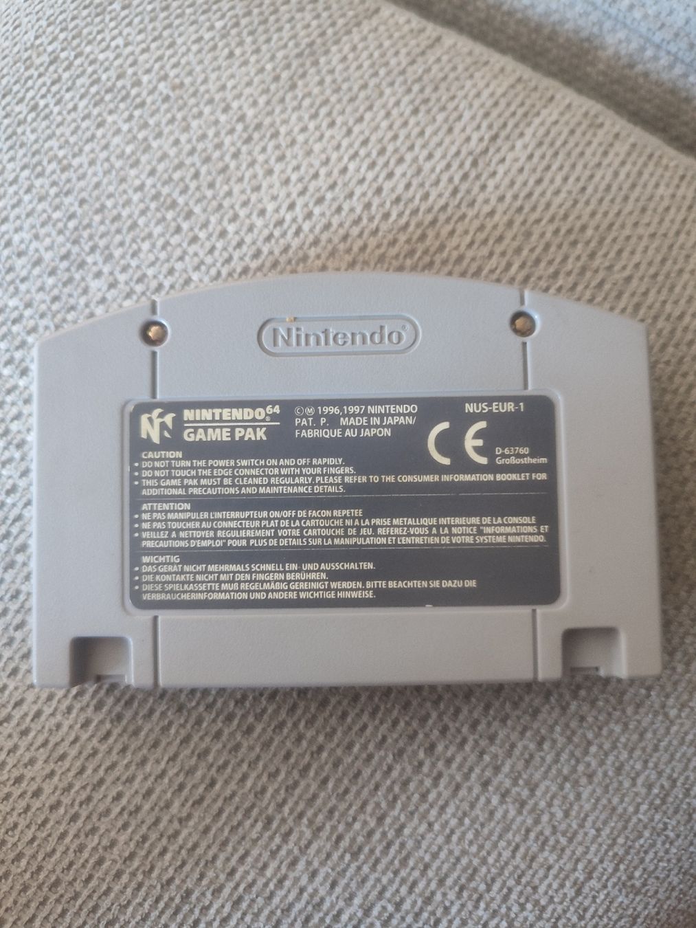 Nintendo Jeux: Goldeneye - Nintendo 64 – D'occasion à Bougy-Villars par Vogue 1