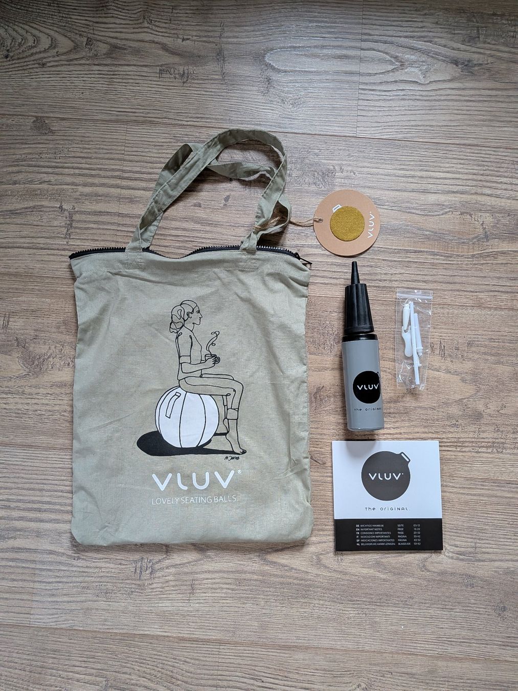 Vluv Bälle: Ballon d'assise Vluv 75 – Gebraucht aus Payerne von ber_82s7 1