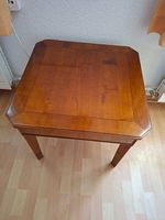 Table basse Grange, merisier massif, 60 x 60 cm