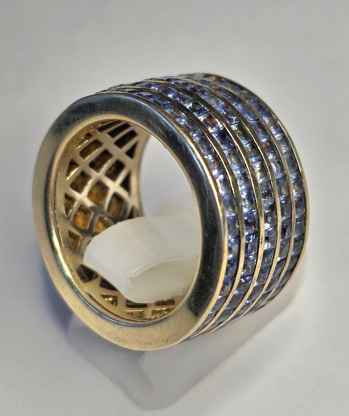 Anelli: Safir Ring – Nuovo (secondo la descrizione) da Zürich venduto da adriben 4