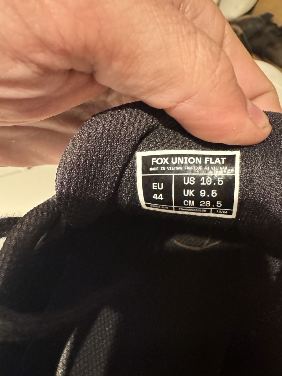 Fox Scarpe da uomo: FOX Union Flat MTB Schuh 44 – Usato da Schiers venduto da Dr_SiMi 4