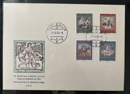 Erstagsbrief 1966