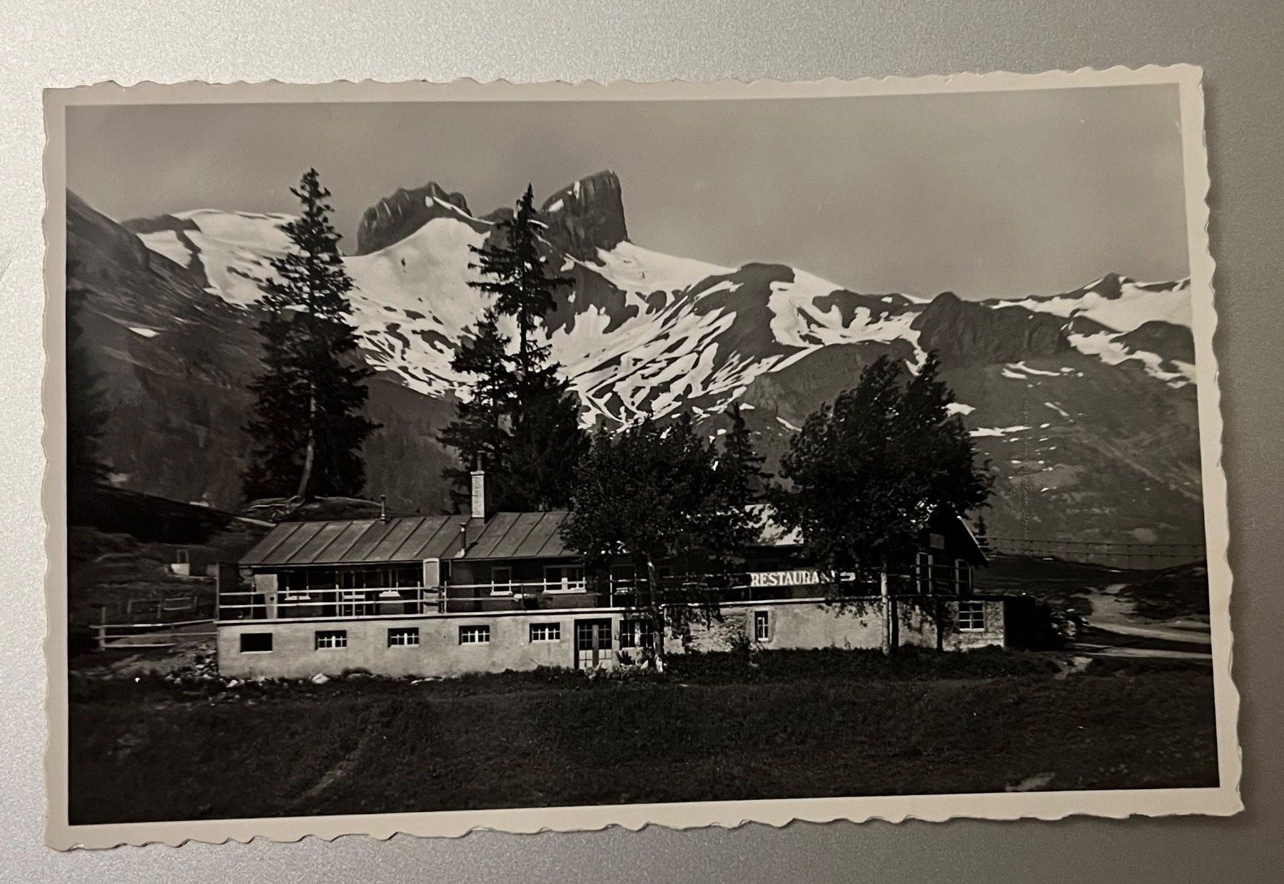 Ansichtskarten: Alte Ansichtskarten Montana 1945 – Gebraucht aus Stetten AG von Brissago25 1