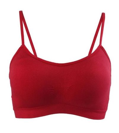 NEUE Bralette rot mit BH Cups für Gr. XS & S - 225217