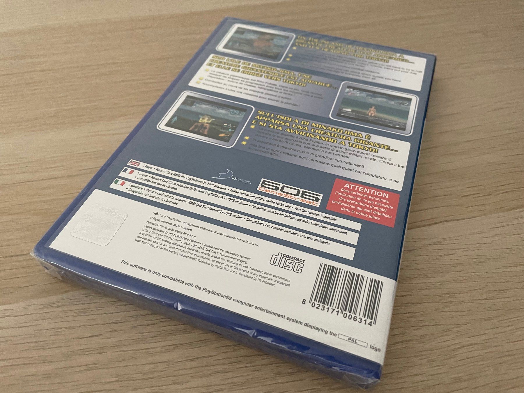 Spiele: NEU - Demolition Girl / PS2 – Neu und originalverpackt aus Allschwil von SliceSlice 3