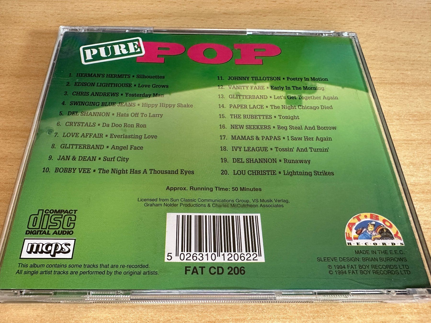 CD: Various – Pure Pop – Usato da Rikon im Tösstal venduto da Alpenmutz 1