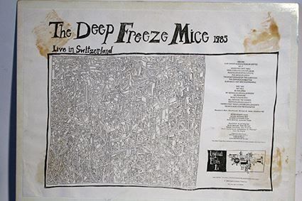 Vinyles: THE DEEP FREEZE MICE: Live in CH, 1985 – D'occasion à Bern par vinyl-heaven 2
