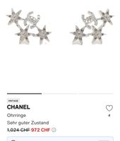 ©️ CHANEL Star Ohrstecker inkl. Vestiaire Echtheitsnachweis